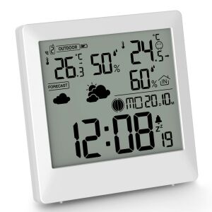 Hama Időjárási Állomás Hőmérő Hígrometer Szellőzésbe És Családi Házhoz