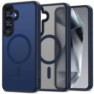 Tech-Protect Mágneses Tok Samsung Galaxy S25-Hoz Magsafe Matte Navy-Hoz 136986905 - Tech-Protect
