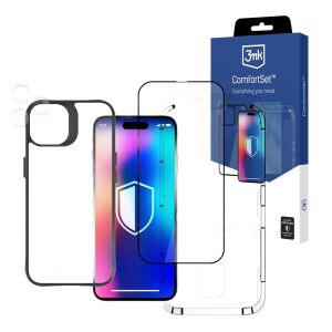 3Mk Comfort Szett 4 Az 1-Ben Apple Iphone 14 Pro Case Védelem Edzett Üvegre 136992331 - 3MK Kijelzővédő fólia