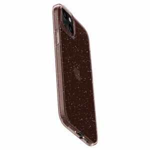 Spigen puzdro pre iPhone 15 Plus Liquid Crystal Cover Ružové Priehľadné 141058316 - Spigen