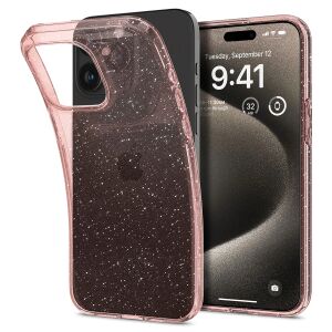 Spigen Folyékony Kristály Glitter Tok Iphone 15 Pro Max Védő És Dekoratív