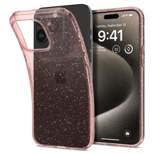Spigen Folyékony Kristály Glitter Tok Iphone 15 Pro Max Védő És Dekoratív 140911418