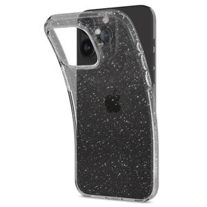 Spigen Liquid Crystal Glitter iPhone 15 Pro Max Hülle - Transparent - Spigen