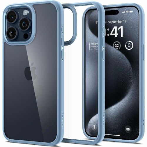 Spigen Crystal Hibrid Tok Iphone 15 Pro Max Borításhoz Védelemel 169303388 - Spigen