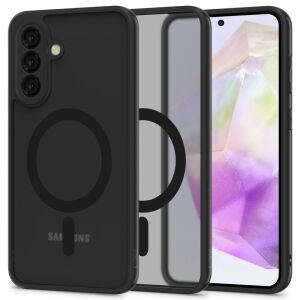 Husă de telefon neagră Tech Protect Magmat MagSafe pentru Samsung Galaxy A36 5G - Tech-Protect