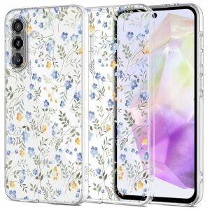 Tech-Protect FlexAir szilikon tok - Samsung SM-A366 Galaxy A36 5G - Spring Flowers 137000239 - Tech-Protect