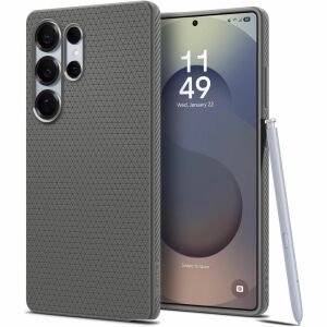 Spigen Liquid Air Armor Samsung Galaxy S25 Ultra Tok - Márvány Szürke - Spigen