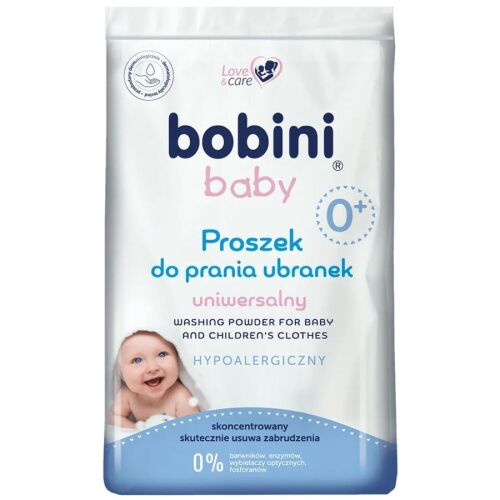 Bobini Baby Hipoallergén Univerzális Mosópor 16 mosás (1,2kg) 137005295