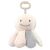 Közelkép a Lorelli Toys Octopus babakocsi játékról. Puha bézs polip plüss játék csörgővel.