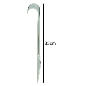 Horgok trambulinok, hinták, kapuk rögzítéséhez, 6 db, 35 x 4 cm