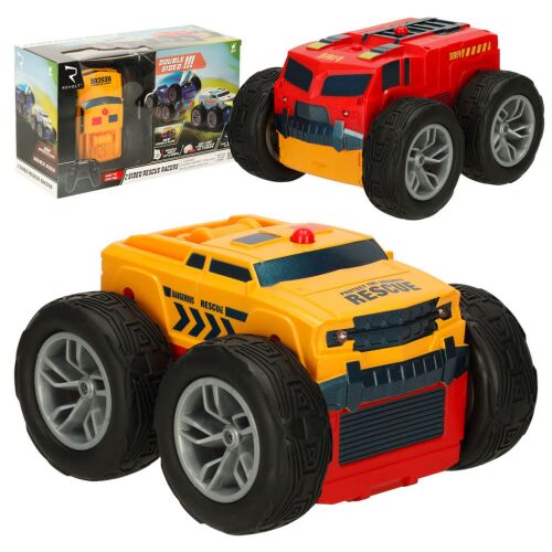 Távirányítós autó Revolt 2 Sided Rescue Racer mega átalakulás 360 fokban forog 4WD 137008680