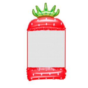 Felfújható matrac, függőágy, vízi nyugágy, fotel, úszómedence-szék, eper 137009320 - Felfújható játék & Strandjáték