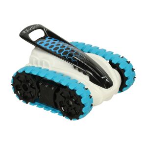 Revolt TG1006 távirányítós autó RC lánctalpas jármű, nagy teljesítményű pályaversenyző, 2,4 GHz-es LED, terepjáró hatótávolság akár 40 m, kék 137009456 - Revlon