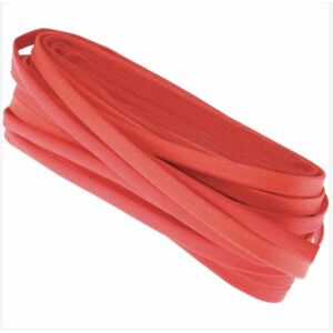 RS PRO 4mm Piros Akril Üvegszálas Kábelharisnya Tekercs - Kábelharisnya