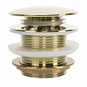 Wanne Stöpsel Klik-Klak Rea Gold