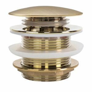 Wanne Stöpsel Klik-Klak Rea Brush Gold