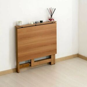 Arredamenti, Space, falra szerelhető összecsukható asztal, 79x64 cm, tömör bükkfa, melamin felület, gyors és egyszerű összeszerelés, csúszásgátló lábak, elegáns és praktikus kialakítás, csere