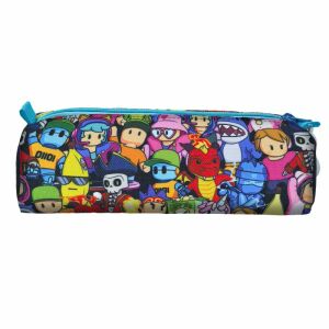 Penar cilindric Stumble Guys Squad cu imprimeu cu personaje - Penare