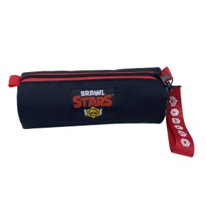 Brawl Stars Schwarzes zylindrisches Federmäppchen - Federmappen