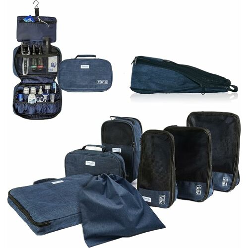 Domocube 7 részes bőrönd rendező