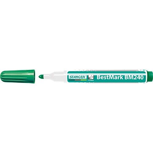 Táblamarker Stanger BM240 kerek 1-3 mm zöld 137019908