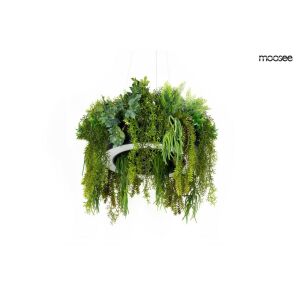 MOOSEE Gardens 50 Függőlámpa Fekete Műnövény Dekorációval 137020168 - Moosee