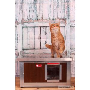 Thermo Woody szigetelt macskaház, panoráma ablakos 137045551 - Macskaház