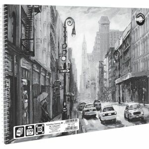T-Creatív B5 vázlatfüzet New York-i utcakép borítóval - T-Creativ