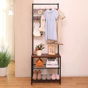 Hol cu cuier, depozitare pentru pantofi și bancă în hol - Seturi mobilier de hol