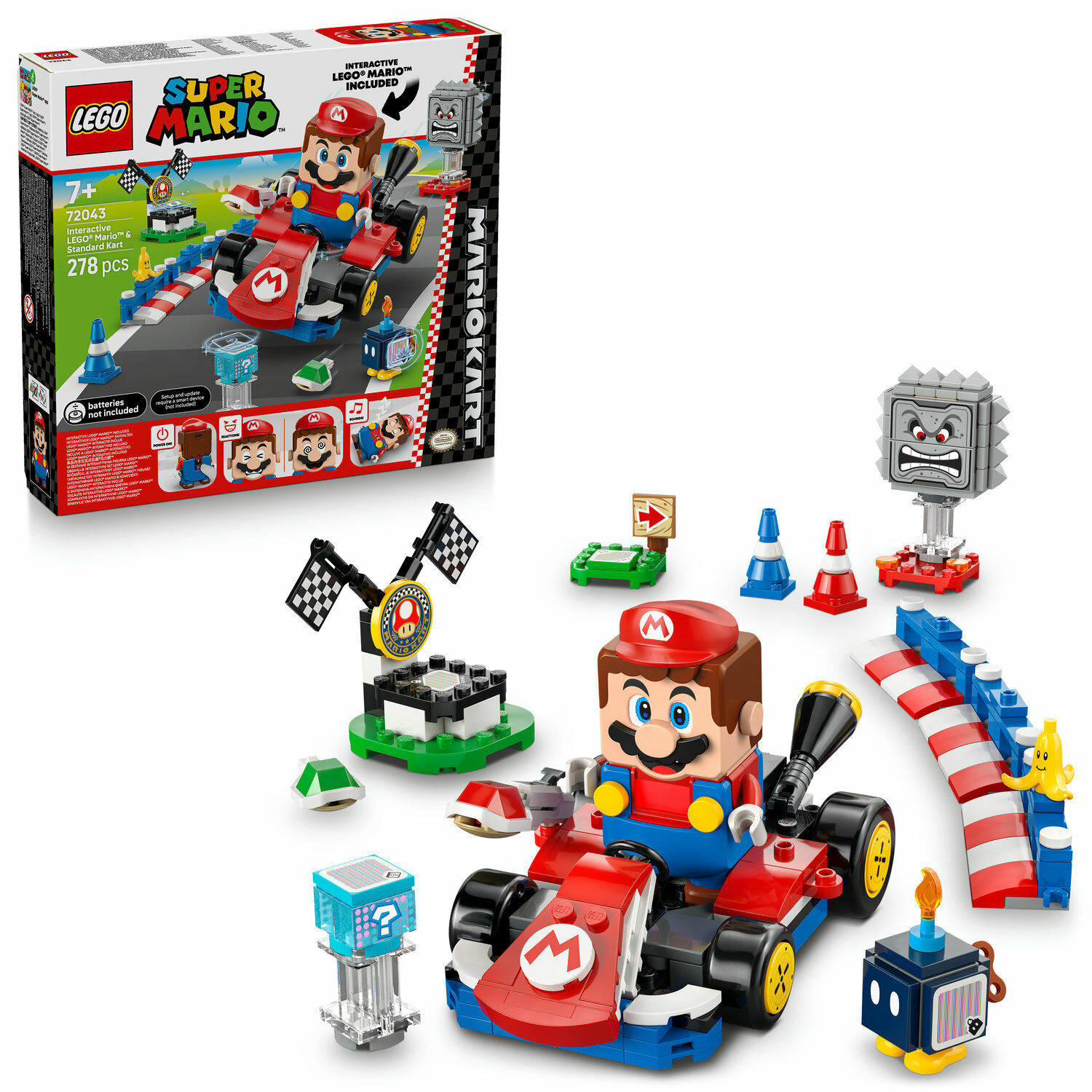 E-shop LEGO® Super Mario™ Mario Kart™ – Interaktívny LEGO® Mario™ a Stan...