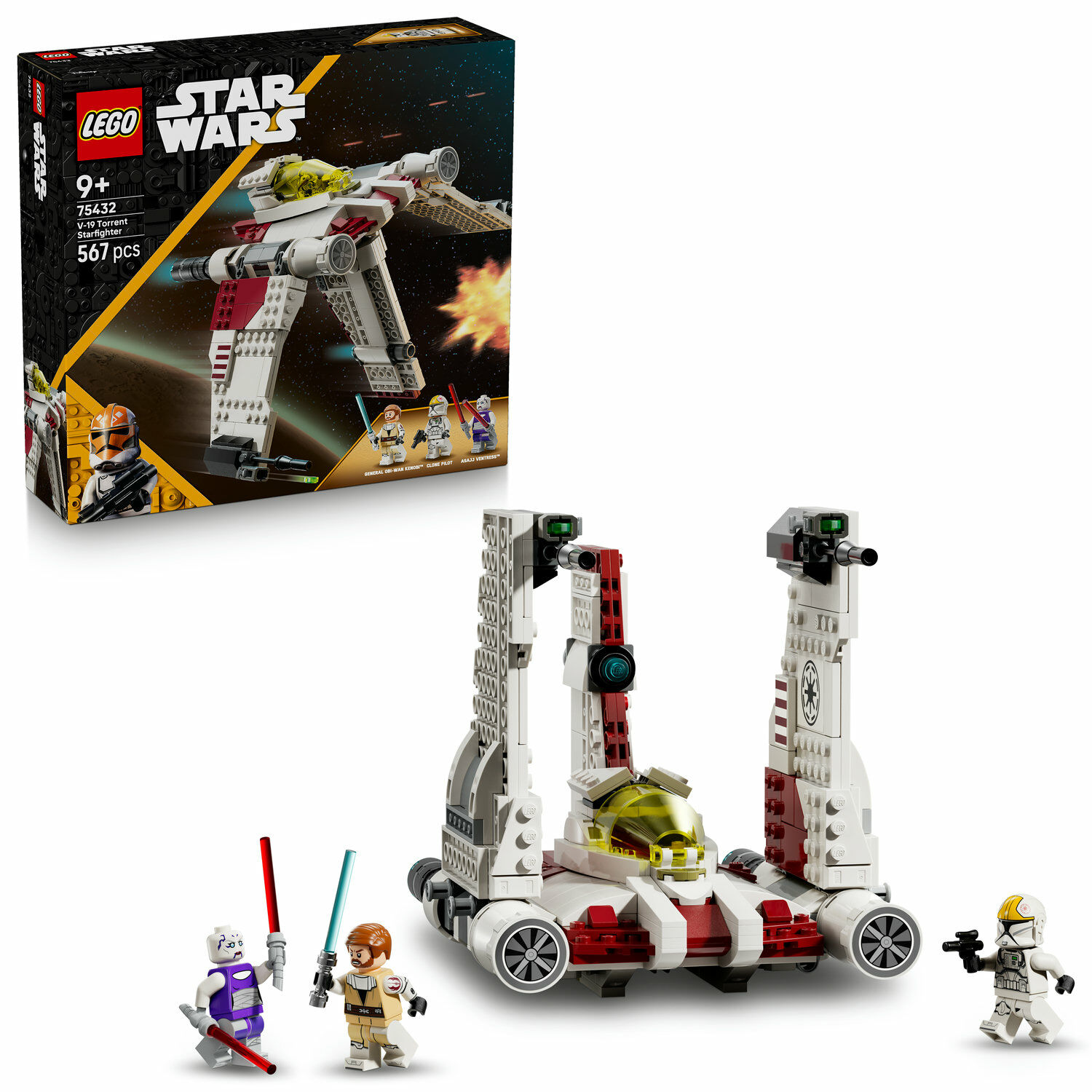E-shop LEGO® Star Wars™ Stíhačka V-19 Torrent Starfighter 75432