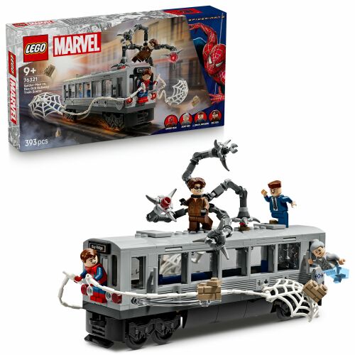 LEGO® Marvel Pókember és Doc Ock csatája a metrókocsiban 76321