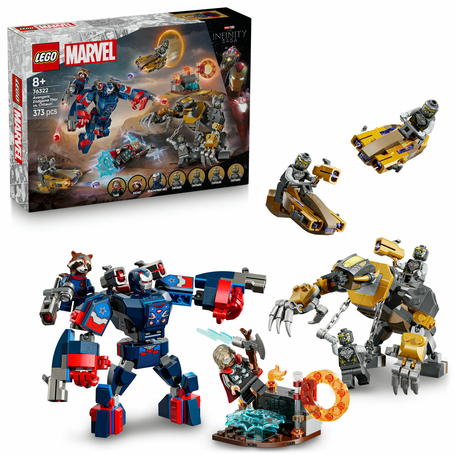 E-shop LEGO® Marvel Avengers: Endgame Thor vs. Chitauri 76322