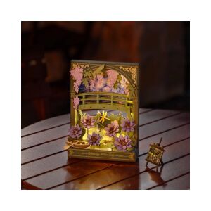 3D puzzle, Žiariaci lekno, Rowood, Drevo, 237 dielikov