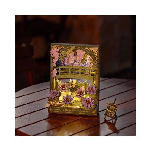 3D puzzle, Žiariaci lekno, Rowood, Drevo, 237 dielikov 137075302