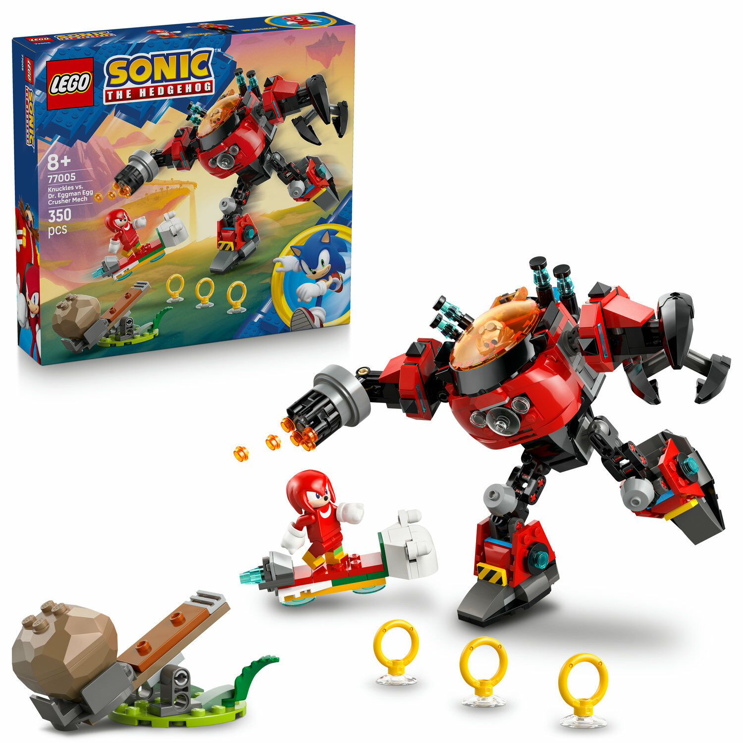 E-shop LEGO® Sonic the Hedgehog™ Knuckles vs. Dr. Eggman: Robotický oble...