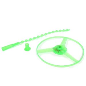 Jucarie Disc Zburator, KipHome, cu Lumini, Manual, din ABS, +14 Ani, Verde