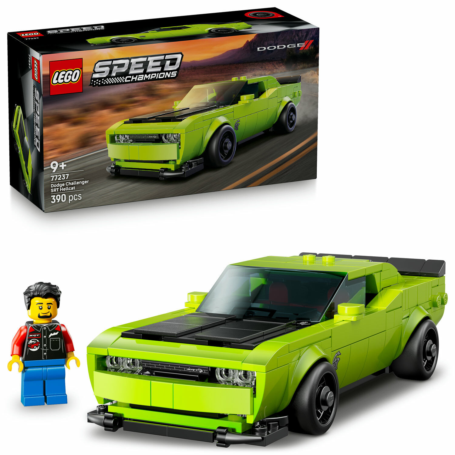 LEGO® Speed Champions Dodge Challenger SRT Hellcat sportautó 77237