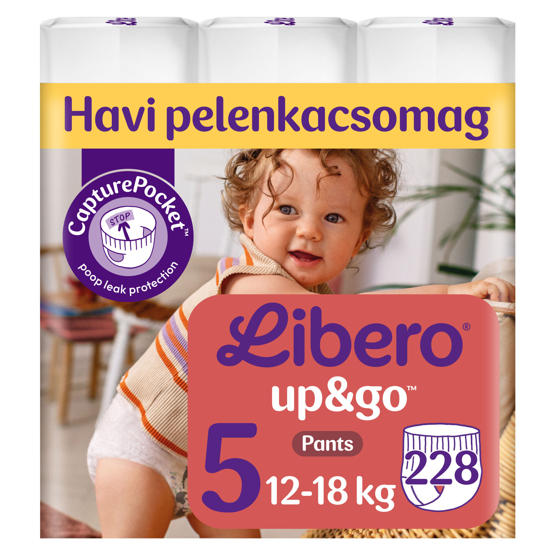 E-shop Libero Up&amp;amp;Go Pants 12-18kg Junior 5 (228ks)