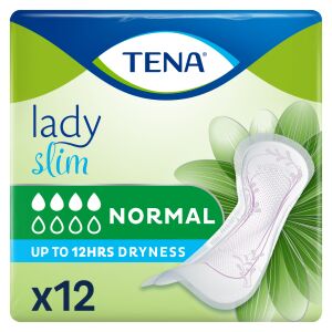 Tena Lady Slim Normal Inkontinencia Betét, 12 darabos csomag - Inkontinencia betét