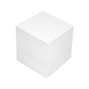 Kockatömb 8,5x8,5x8,5 cm fehér 1000 lap 137083468 - Jegyzettömb