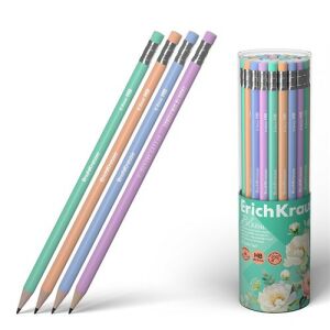 ErichKrause Pastel Bloom HB Grafitceruza - Háromszögletű, Radírral 137085160 - Erich Krause