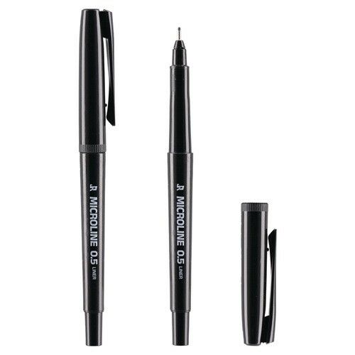 Tűfilc Junior Microline 0,5 mm fekete