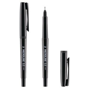 Tűfilc Junior Microline 0,5 mm fekete