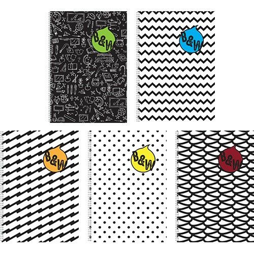 Spirálfüzet pd B&amp;W A/4-80 lapos sima 137085242