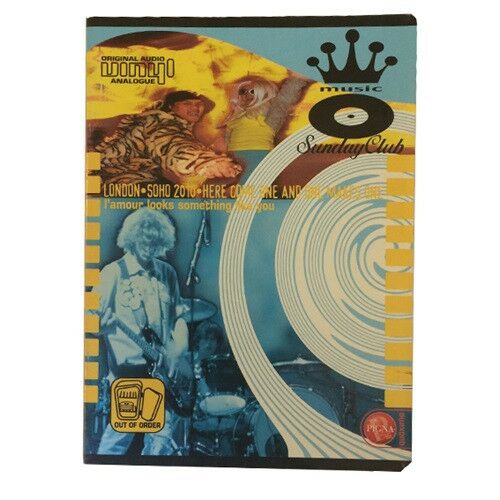 Füzet A/5 Music kockás 137085325