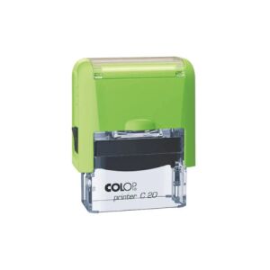Colop Szövegbélyegző Printer C20 zöld ház 14x38 mm -új 137085568 - Irodai bélyegző