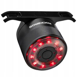 Rockbros Q1 LED hátsó kerékpárlámpa, 7 színválaszték, USB-C töltés - Rockbros