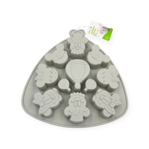 Minnie&amp;Mickey forma, szilikon, 21×23 cm, 11 db 137096762 - Főzőedény & Sütőedény