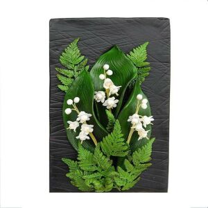 Páfránylevél Szilikon Fondant Forma - Tortadíszítő 137096783 - Főzőedény & Sütőedény